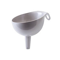 Воронка зливна середня пластик какао Алеана