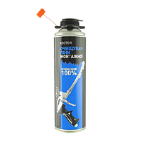 Очищувач монтажної піни 500мл аерозоль Rector