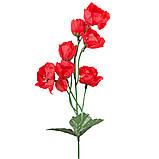 Штучна гілочка мака, фото 3