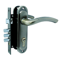 Замок врізний 1026-M60 AB з ручками CLASS