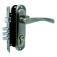 Замок врізний 1023-M60 AB з ручками CLASS