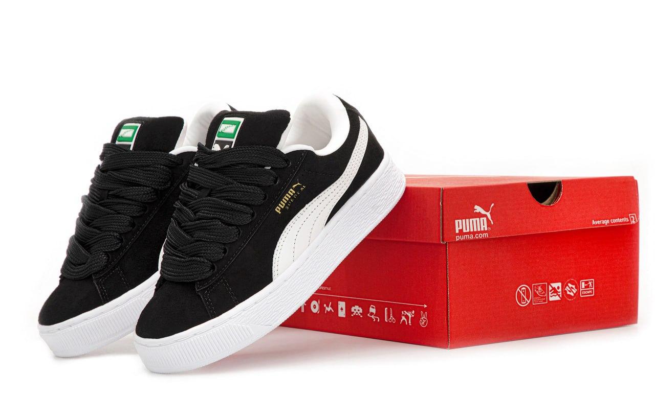 Жіночі чорні Кросівки Puma Suede XL, фото 1
