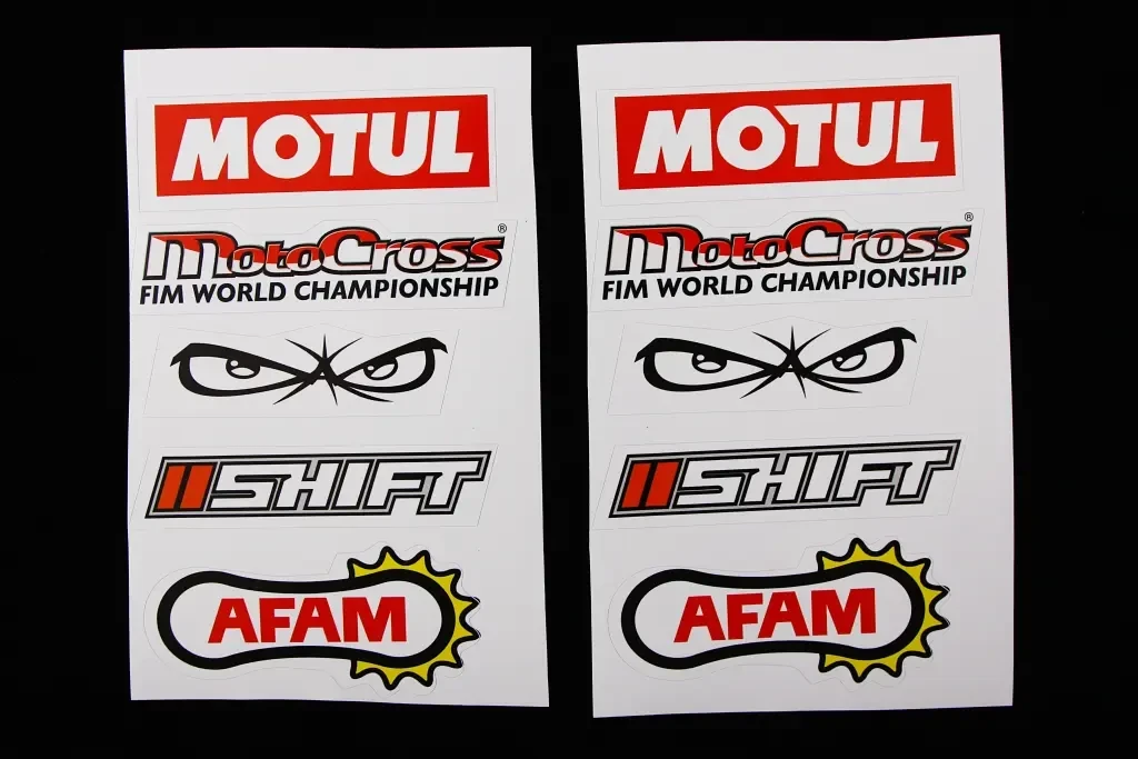 Наклейка Набір на мопед Motul, MotoCross, Shift, Afam (2 шт.), фото 1