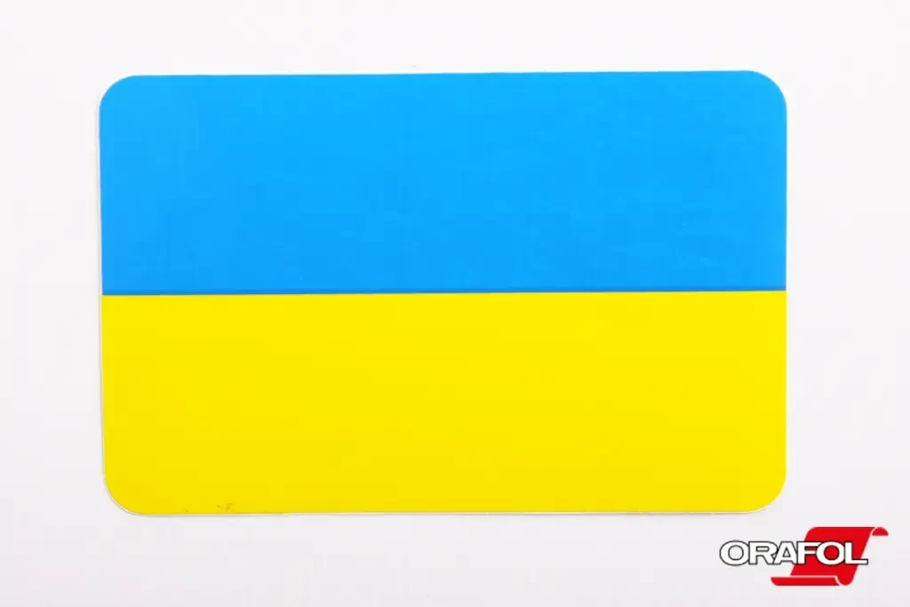 Наклейка Прапор України 6*9см, фото 1