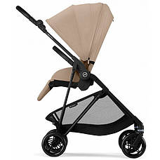Прогулянкова коляска Cybex Melio Carbon Almond Beige, фото 5