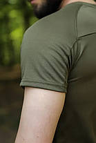 Футболка реглан Coolmax Олива 46, фото 5