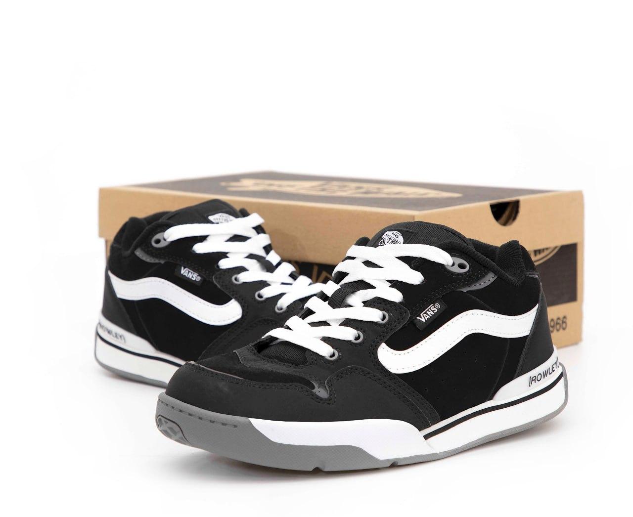 Чоловічі чорні кросівки Vans Rowley XLT, фото 1