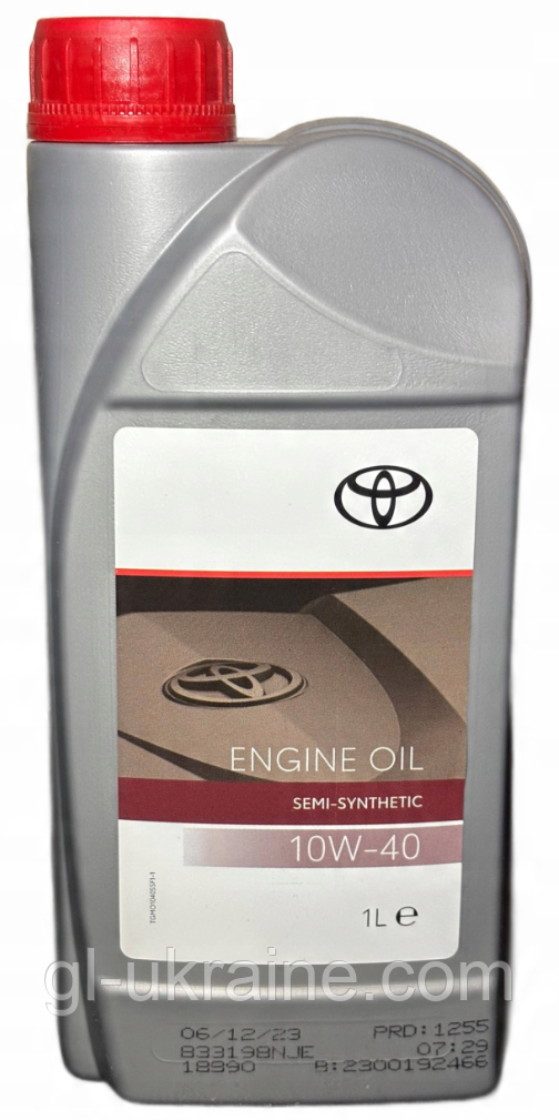 Моторна олива Toyota Engine Oil 10W-40, 1л (08880-86096)
