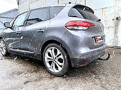 Фаркоп Renault Scenic IV +Grand Scenic 2016- (Рено Сценік 4) без підрізу бампера