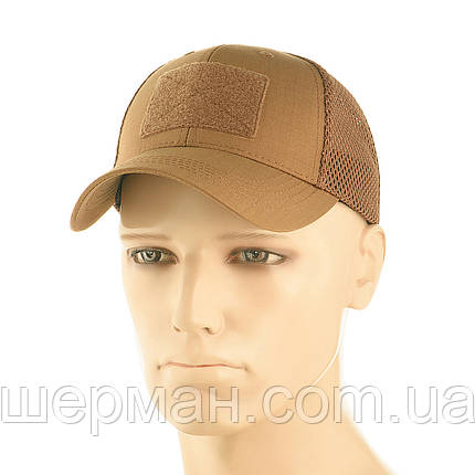 M-Tac бейсболка тактична з сіткою Elite Flex Coyote Brown L/XL, фото 1
