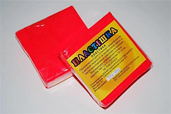 Полімерна глина "Пластішка" 75г червоний флуоресцентна