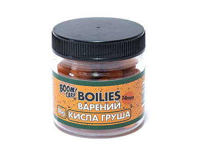 Бойл риболовний (для риболовлі) варений 14мм Кисла Груша 80г ТМ BOOM FG