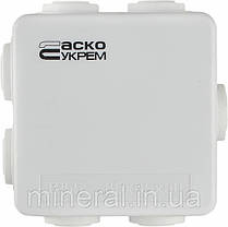 Розподільча коробка TY-RA РК 100*100*70, IP65, Зовнішня, АСКО-УКРЕМ, (A0150170018), фото 3