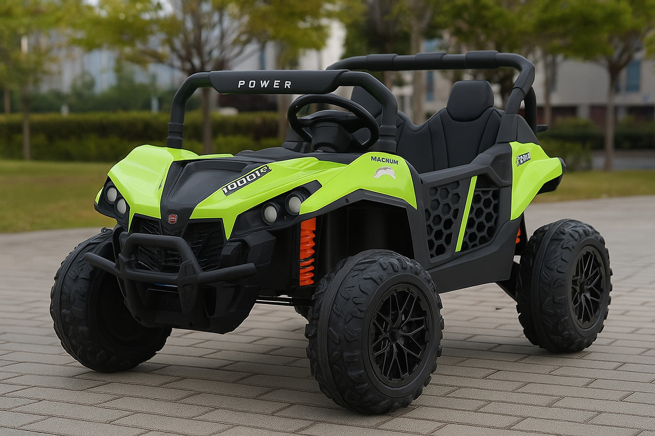 Дитячий електромобіль позашляховик баггі джип, фото 1
