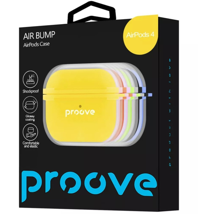 Silicone Case Proove Air Bump Airpods 4