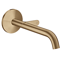 AXOR ONE Select змішувач для умивальника, вилив 220мм, ПМ, шліфованна бронза