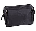 Чоловіча текстильна сумка на пояс KTA9506 чорна, фото 4