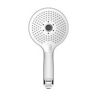 Душ ручний LSR-120CR, 120 мм, 3 режими, кнопковий перемикач, хром