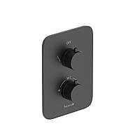 BILOVEC змішувач прихованого монтажу (термостат 2 функції), чорний матовий