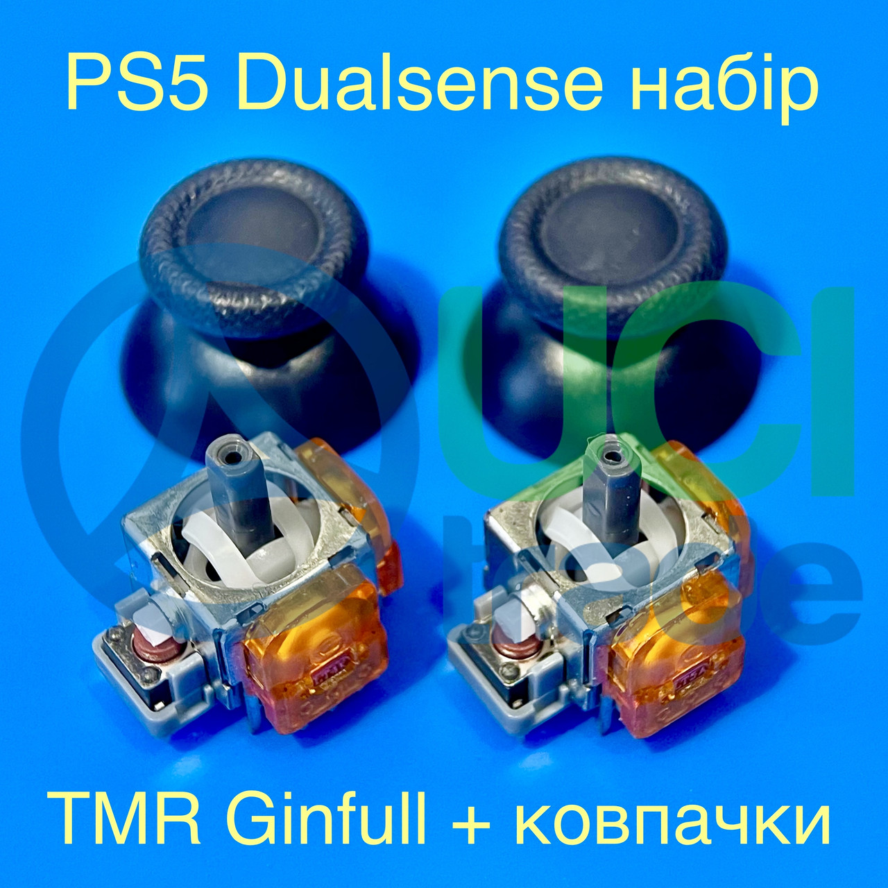 TMR набір для SONY Dualsense PS5 Ginfull 2шт. (3D механізм аналога playstation 5), фото 1