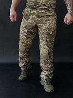 Польові військові штани піксель ріп стоп ЗСУ з наколінниками