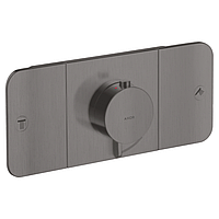 AXOR ONE термостат для 2х споживачів, ПМ, колір шліфованний чорний хром