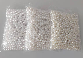 Буси перлів D на нитках 10 мм/500 гр