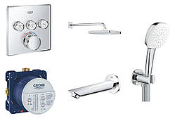 GROHTHERM SMARTCONTROL  набір для душу 5в1(26687000+26910003+35600000+29126000+13255001)