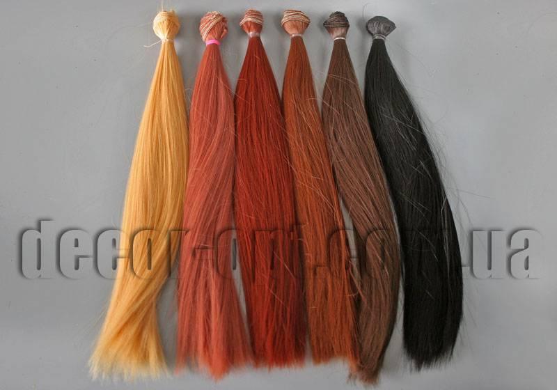 Волосся для ляльок пряме 35 см/~1м