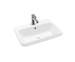 ARCHITECTURA умивальник вбудований 60*45см, з переливом, з отвор.