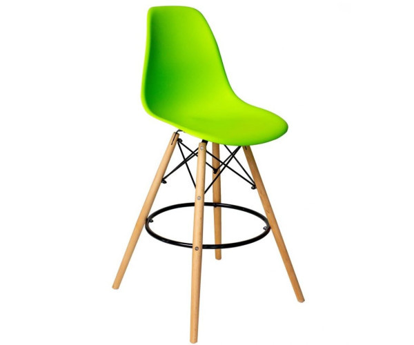 Стілець Тауер Вуд барний високий зелений, фото 1