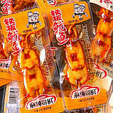 Смажені кальмарчики у спеціях на шпажці 18 грам Китай, фото 2