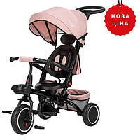 Триколісний дитячий велосипед Free2Move Elipso, black - pink
