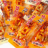 Смажені кальмарчики у спеціях на шпажці 18 грам Китай, фото 4