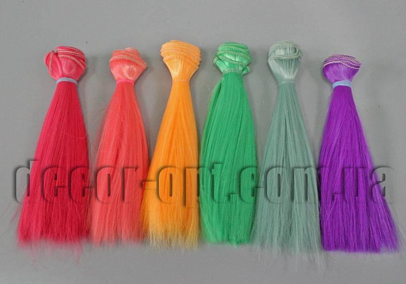 Волосся для ляльок пряме 15 см/~1м