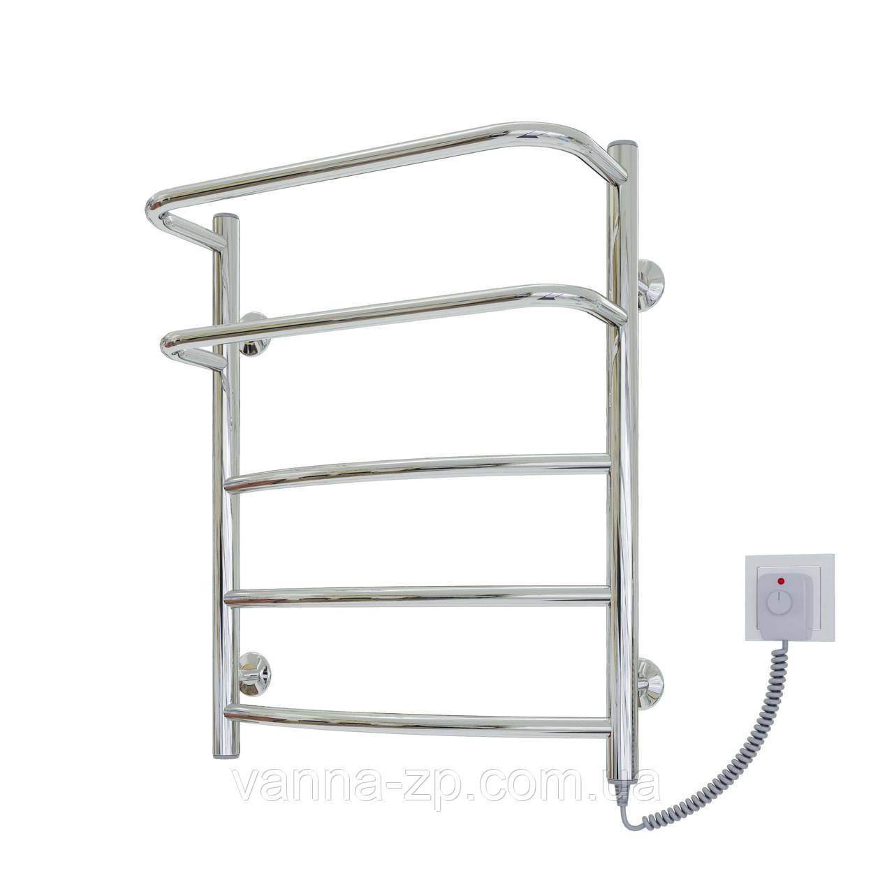 Сушарка для рушників KOSSER Каскад Дуга 600х500/5 ER рег., фото 1