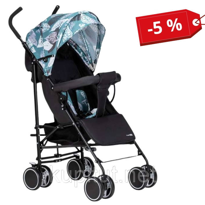 Коляска для дитини прогулянкова FreeON Simple Black-Green