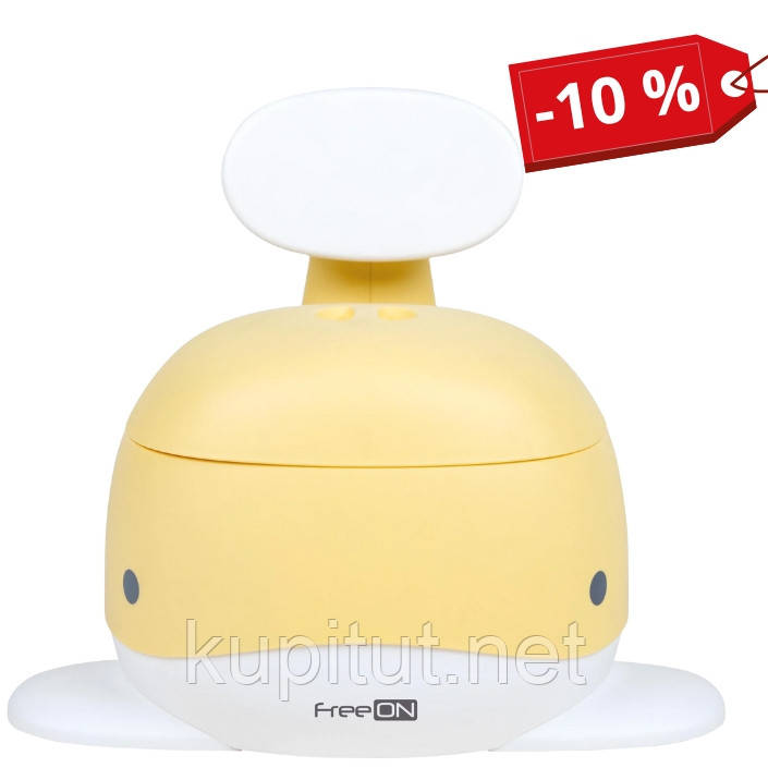 Дитячий горщик FreeON WHALE Yellow