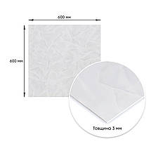 Декоративна ПВХ плита 600х600х3мм (S) SW-00002838, фото 5