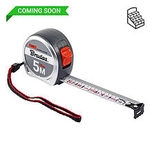 Рулетка на котушці, кінець нержавіюча сталь, 5м/19мм, DIY-MTWL12-0519/KD