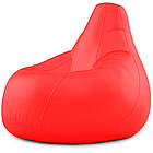 Крісло-мішок Студія комфорту Груша Оксфорд 300 великий червоний (01132)