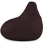 Крісло-мішок Студія комфорту Груша Оксфорд 300 стандарт+ коричневий (01121)