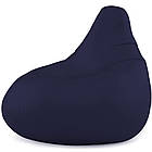 Крісло-мішок Студія комфорту Груша Оксфорд 300 стандарт+ синій (01124)