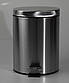 Відро для сміття кругле Zerix Solo-TC0103 SS Color 3 л колір нержавійка (ZX5895), фото 2