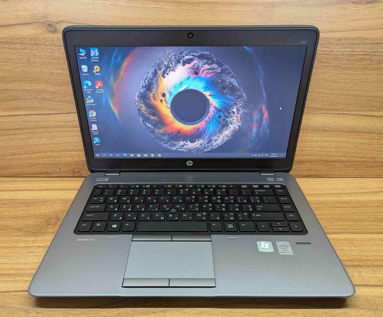 Б/в Ноутбук HP EliteBook 840 G1 14" 1366x768| Core i7-4600U| 8 GB RAM| 240 GB SSD| HD 4400