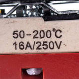 Термостат T150 16A 250V з ручкою керування для духовки, фото 3