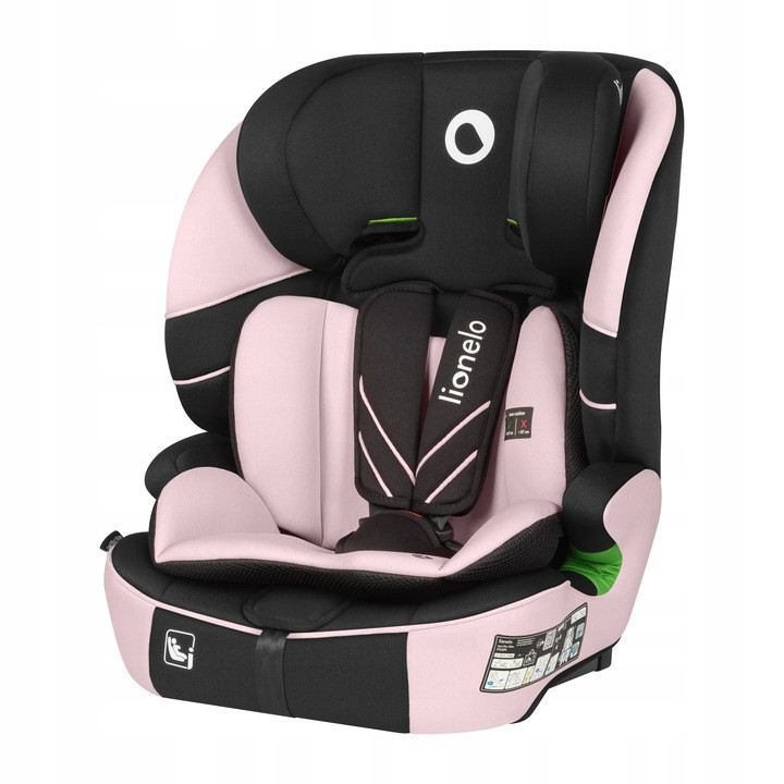 Дитяче автокрісло Lionelo LEVI FIX I-SIZE PINK BABY, фото 1