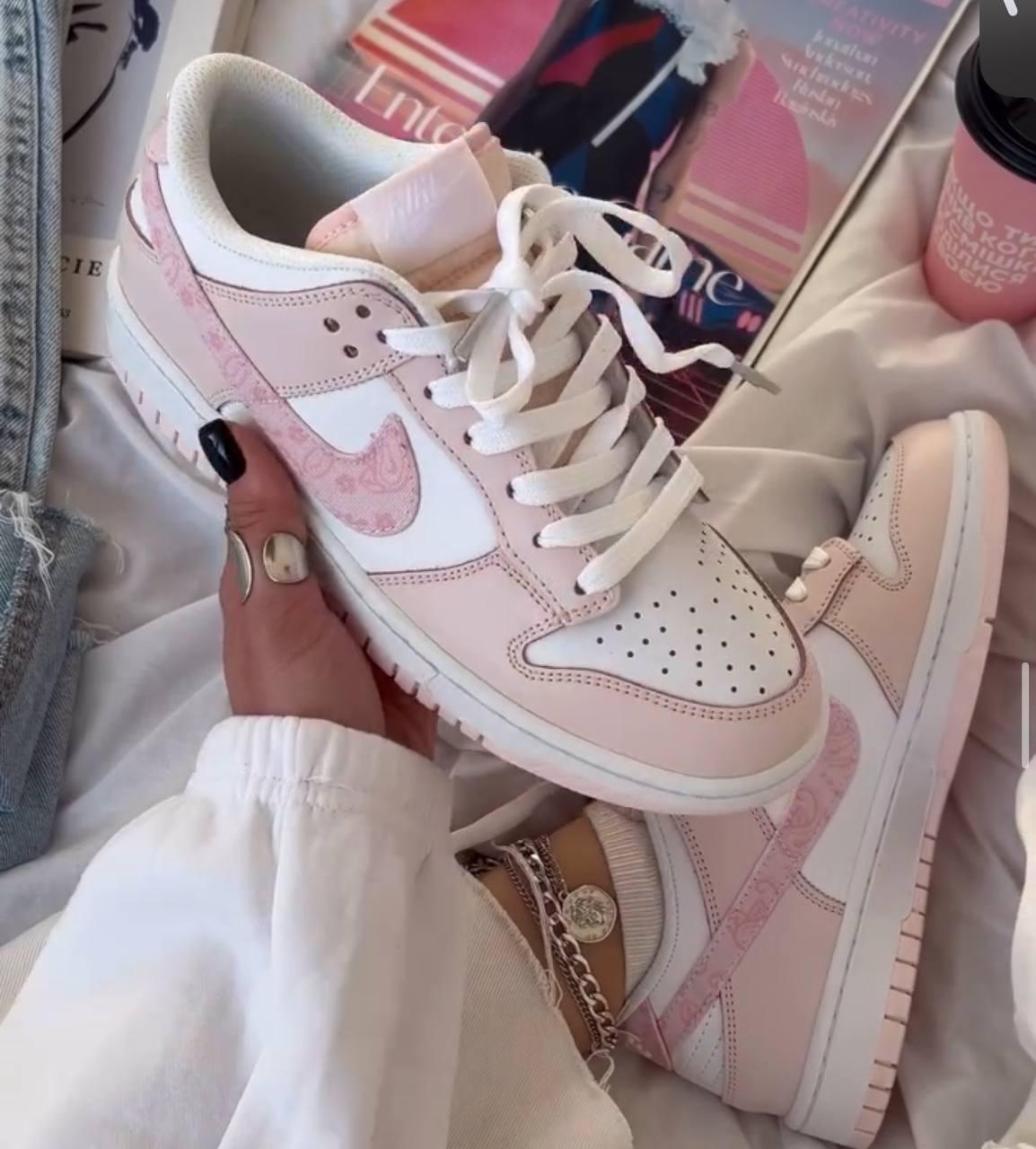 Dunk Low Pink Paisley 37, фото 1