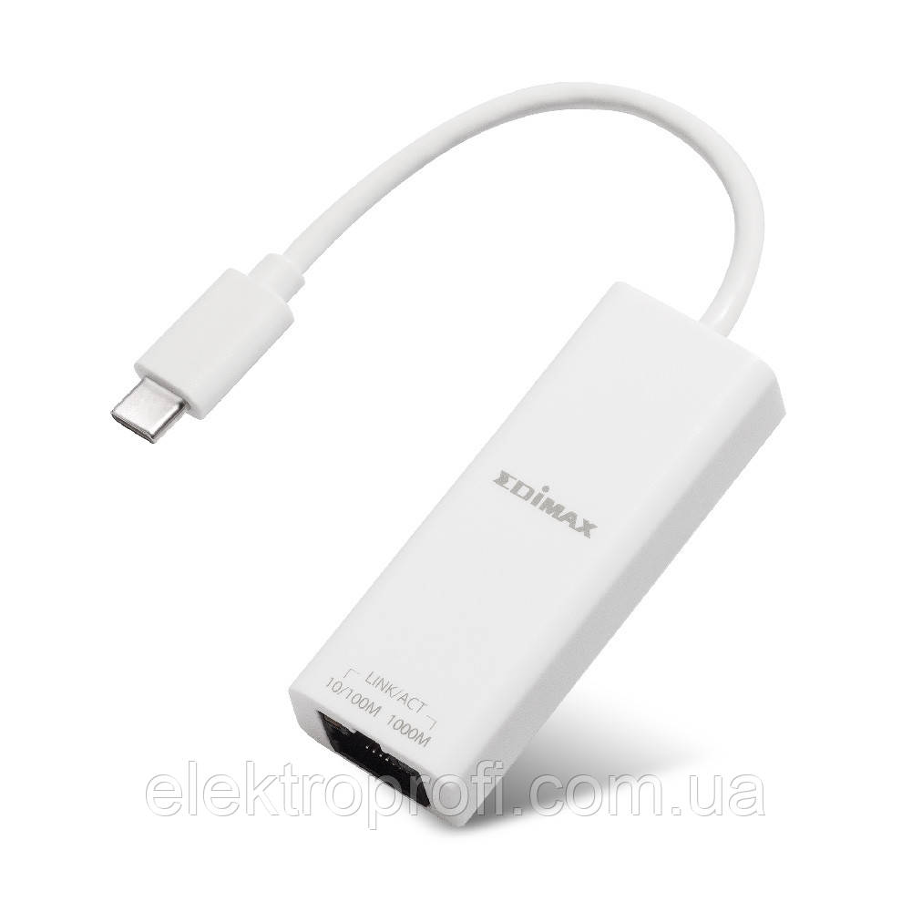 Сетевой адаптер Edimax (EU-4306C) USB3.2 Type C to RJ, фото 1