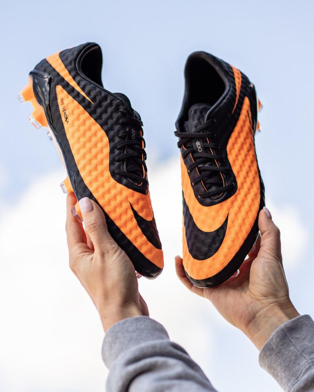 NIKE Hypervenom Phantom Ⅲ FG 26cm Бутсы Hypervenom Phantom 3 DF SG-Pro Nike 852553-104